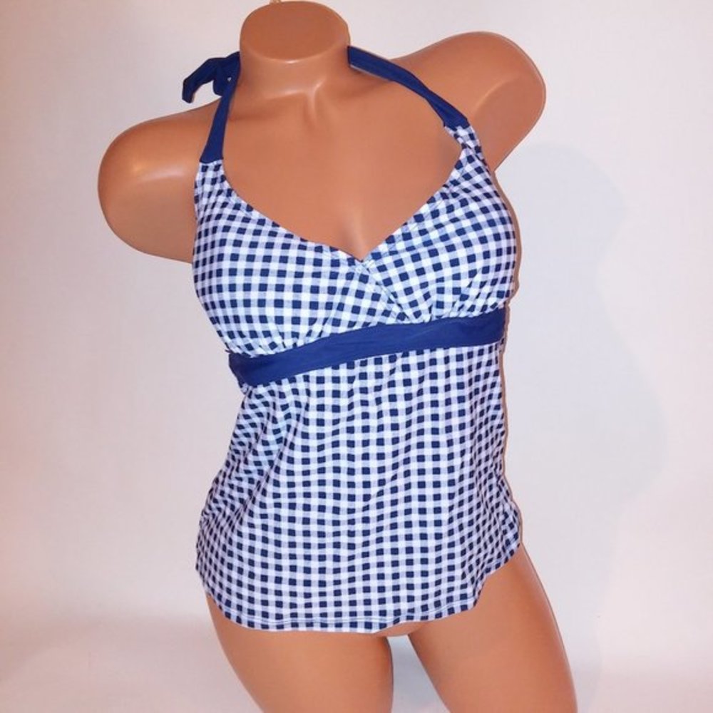 Basic Editions Swim Tankini Top‎